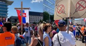 protesti u slovačkoj