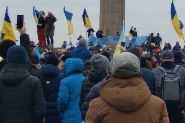 Otpor Ukrajinaca u okupiranim gradovima sve veći