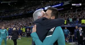 Ancelotti u zagrljaju sina pustio suzu nakon utakmice