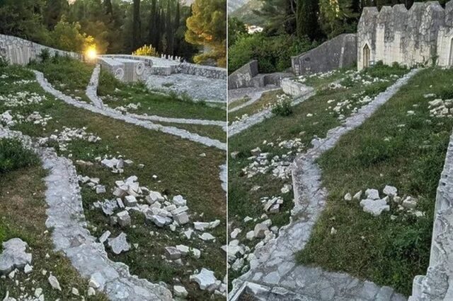 Partizansko groblje u Mostaru devastirano kao nikad prije: Svih 700 spomen-ploča razbijeno
