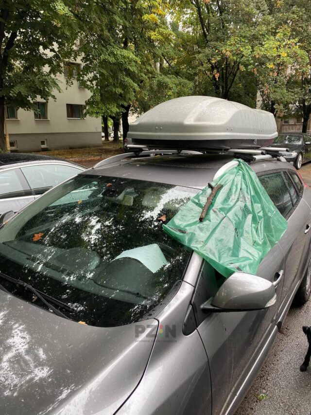 Vozač zaboravio zatvoriti prozor tokom kišnog vremena, ovo ga dočekalo na automobilu