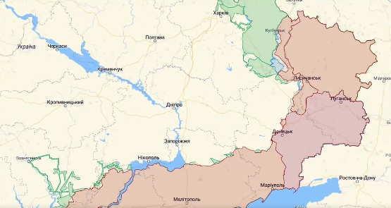 Pogledajte kartu koja prikazuje kako je izgledala ukrajinska ofanziva
